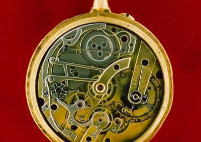 Montre en or chronographe